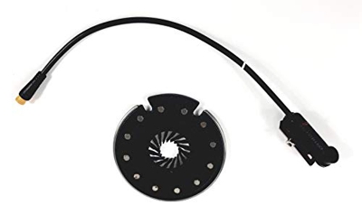 TZIPower Pas - Sensor de Velocidad para Bicicleta eléctrica (2 Piezas, Divisible) Tzipwer Kit Bafang 36V 48V batería no-Recargable