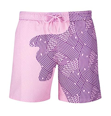 Nemopter Bañador Hombre Shorts de Baño Bañadores para Hombre Que Cambian de Color Pantalones de Playa Que Cambian de Color Sensibles a la Temperatura 