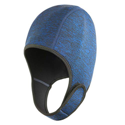 POHOVE Gorras de natación Gorro de baño de neopreno Gorro de natación térmico Gorro de natación a prueba de sol Cabeza caliente deportes acuáticos con en oferta