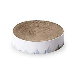 Perrera para Perros Gatos Gran papel de cartón corrugado para gatos Cama para mascotas Gato Placa de garra Grueso verde resistente al desgaste, Nido p precio