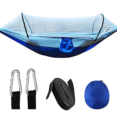 Hamaca para Camping Hammock Camping Hamaca Viaje Hamaca Con Correas De árbol Hamaca Duradera Duradera De Nylon Paracaídas Hamaca Portátil Para Al Aire