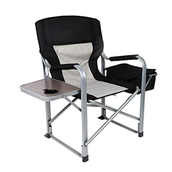 ADSE Sillas de Patio reclinables Silla Plegable para Acampar Directores Portavasos Sillón Respaldo Alto para Trabajo Pesado Pesca Playa Asiento de jar características