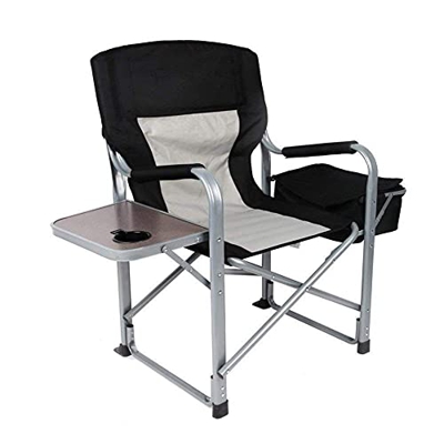 ADSE Sillas de Patio reclinables Silla Plegable para Acampar Directores Portavasos Sillón Respaldo Alto para Trabajo Pesado Pesca Playa Asiento de jar