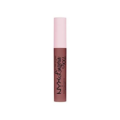 NYX Professional Makeup Lip Lingerei XXL Labial líquido Larga duración, Fórmula Vegana, Tono Strip'd Down