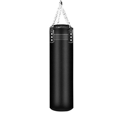 Saco De Boxeo para Entrenamiento - Saco Pesado Sin Relleno con Cadena Colgante - Ideal para Kickboxing Muay Thai Punching Grappling Artes Marciales MM en oferta