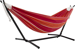 Vivere UHSDO8-36 - Hamaca con Soporte Incluido, Multicolor, 250 cm, Doble, diseño, Mimosa características