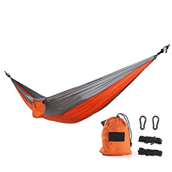 T-Day Hamaca para Camping Hammock Hamaca Niño Adulto Grande Hamaca Portátil con Bolsa De Viaje Compacta Swing De Hamaca De Nylon para Mochileros, Camp características