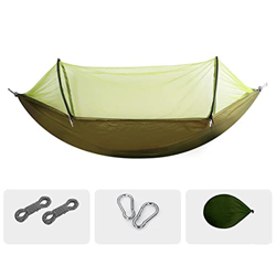 Hamaca para Camping Hammock Hamaca De Doble Campamento Anti-lágrima Paracaídas Liviana Hamaca Con Vara Anti-rollover De Fibra Para Puertos De Mochila  características