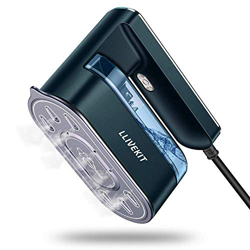 Plancha de vapor Steamer con depósito de agua de 105 ml, suela de cerámica, no daña la ropa, 1300 W, 0,89 kg, adecuado para viajes, uso doméstico, ver en oferta