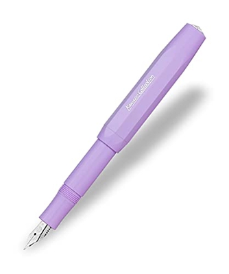 Kaweco Collection Fountain Pen Light Lavender 10002169 - Pluma estilográfica (plástico, grosor de trazo BB, 13 cm), color morado