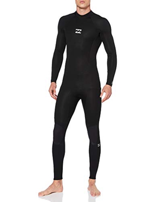 BILLABONG Intruder 3/2mm Intrdr Bz GBS - Traje de Surf con Cremallera Trasera para Hombre Traje de Surf con Cremallera Trasera, Hombre, Black, L