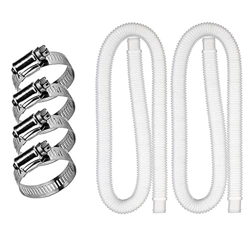 NiceJoy Tubo de Repuesto de la Manguera de la Piscina de 32 mm con la Manguera de la Bomba de Filtro Largo de Las Abrazaderas de Metal para la Bomba d en oferta
