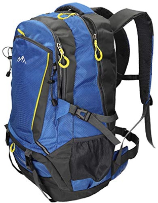 BETZ Mochila Unisex para Viaje Senderismo Camping Tiempo Libre Capacity I con 4 Bolsillos Volumen de 33 litros Color Azul