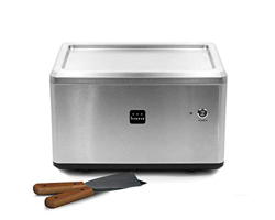 ICEKKUB - Máquina de helado enrollada Ice Roll para hacer helados caseros en cuestión de minutos, incluye 2 espátulas características