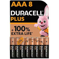 Anand-Duracell Plus Power AAA Alkaline Battery (Pack 8) MN2400B8PLUS NUEVO precio