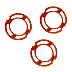 Afeitadora de cabeza de afeitadora, anillos de retención, hoja de afeitar eléctrica, compatible con la serie S9000 RQ12 S7000, juego de 3 precio