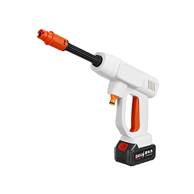 Boyuan Lavadora a presión inalámbrica, baterías de 24V, máx 70 Bares Lavadora a presión con Accesorios, limpiadora portátil con Boquilla Ajustable 3 e