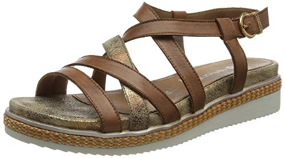 Remonte R4550, Sandalia Mujer, Muskat Antique 24, 39 EU