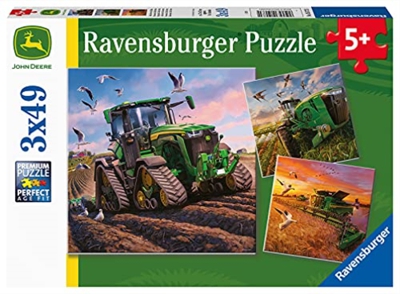 John Deere In Aktie (3x49 Stukjes) PUZZLE NUEVO