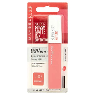 Maybelline New York - b3135400 Pintalabios Superstay Matte Ink City Edition N ° 130 self-starter