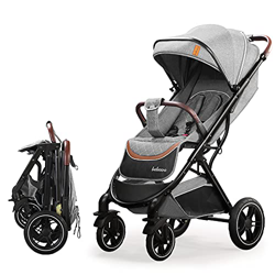 Ver Silla de paseo ligera, Belecoo Carrito Bebé, Cochecito 0 Meses a 15 kg Ligero, Compacto, Plegable, Reclinable con Posición para Dormir, Cierre Automát y sus características Silla de paseo ligera, Belecoo Carrito Bebé, Cochecito 0 Meses a 15 kg Ligero, Compacto, Plegable, Reclinable con Posición para Dormir, Cierre Automát en oferta