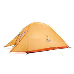 Naturehike Cloud-Up 2 Tienda de Campaña 2 Personas 3-4 Temporada Tienda Mochila Ligera(Actualizar Naranja 210T) en oferta