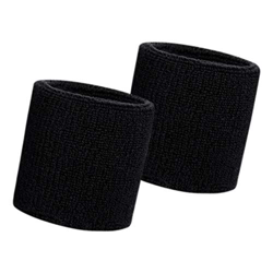 HANERDUN 2 Pzs Muñequera Deportiva Deportes Sweatband Suave Espesar Algodón Tenis Gimnasia Fútbol Baloncesto Correr Deportes Atléticos en oferta
