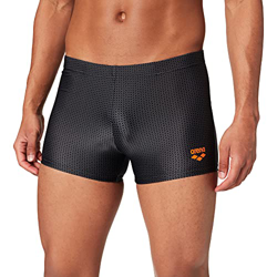 ARENA Bionics Short Swim Trunks, Mens, Black, 90 características