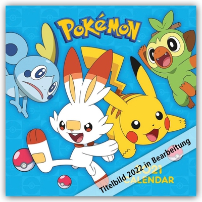Danilo Promotion Ltd - Pokémon 2022 - Wandkalender - Original Danilo-Kal...