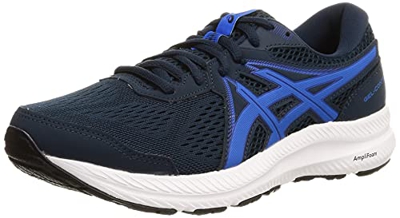 Asics Gel-Contend 7, Zapatillas para Correr Hombre, French Blue/Electric Blue, 44 EU