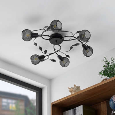 Lindby Kanye plafón florentino 6 luces