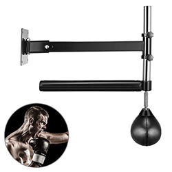 Entrenador De Velocidad De Boxeo De Montaje En Pared, ETmate Objetivo Giratorio y Bola Reductora De Presión con Resorte De Refuerzo, Bola De Velocidad en oferta