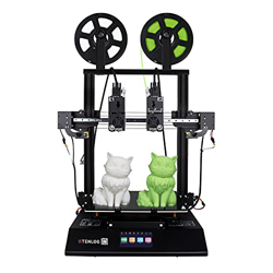 TENLOG TL-D3 impresora 3D，Impresora 3d independiente de doble extrusora， tmc2209 Controlador de silencio de la placa base，Pantalla táctil en varios id precio