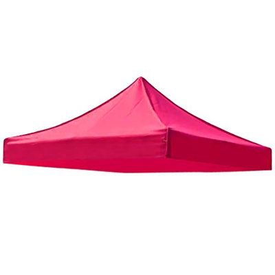 freneci Mochilero Toldo Carpa Gazebo Refugio Cubierta Portátil Sombra a Prueba de Sol - Rosa Roja, 3x3m