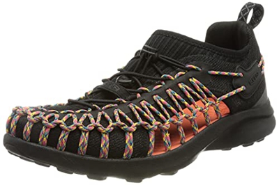 KEEN 1024682_44, Sandalias para Exteriores Hombre, Negro, EU
