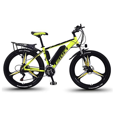 Hyuhome Bicicletas eléctricas para Adultos, de aleación de magnesio Ebikes Bicicletas Todo Terreno, 26" 350W 36V 13Ah extraíble de Iones de Litio de l