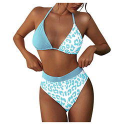 riou Mujer Conjunto de Bikini 2021 Sexy Tie Dye Bikinis Mujer Verano Push Up Trajes de Baño de Dos Piezas Sexy Ropa Tops y Bikinis Tanga precio
