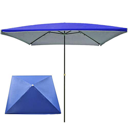 Parasol | 200 x 200 cm Sombrilla Cuadrada Plegable | para Balcón y Terraza | Sombrilla Impermeable Protección Solar | Altura Ajustable en oferta