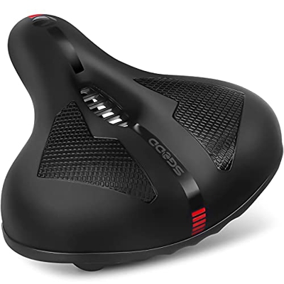 SGODD Sillín de Bicicleta, Asiento de Bicicleta, Sillín de Ciclismo,Cojín cómod, Asiento de Bicicleta de Gel Ergonómico, Reemplazo de sillín de Bicicl