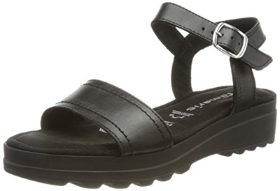 Tamaris 1-1-28707-26, Sandalia Mujer, Negro, 39 EU