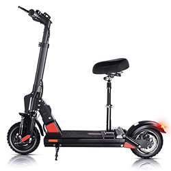 HUABANCHE Patinete electrico con Asiento, 500W 45 km Largo Alcance, 50 km/h 48V 13AH Patinete electrico Adultos y Bocina Electrónica Pantalla LCD, Neu características