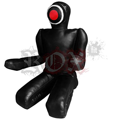 Rox Fit MMA Judo Bolsa de boxeo Grappling Dummy – Posición, estilo de presentación, doble cara, MMA Dummy, BJJ de boxeo entrenamiento bolsa 5 FT & 6 f