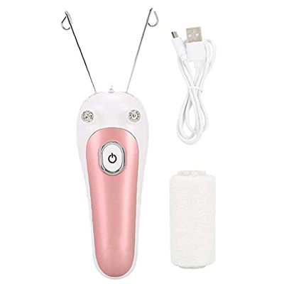 Mini eléctrico EPILADOR Femenino Cuerpo Pierna Cara Rosca Depilador Pink