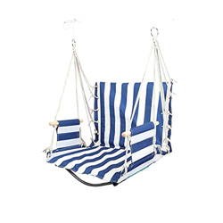 ZSP Hamaca Hamaca de Camping portátil, Silla de hamacas de Rayas al Aire Libre Interior jardín Dormitorio Dormitorio Silla Colgante Balancearse (Color en oferta
