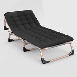 HJRBM Reclinable Plegable, Tumbonas Plegables Zero Gravity, Tumbona reclinable para jardín reclinable, Portátil, Reclinable Ajustable Zero Gravity-Gri en oferta