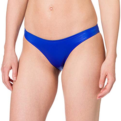Calvin Klein Modern Juego de Bikini, Azul Zafiro, M para Mujer