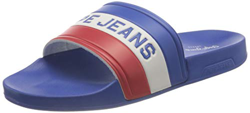 Pepe Jeans Slider TIMY, Sandalia. Hombre, 541french Blue, 40 EU en oferta