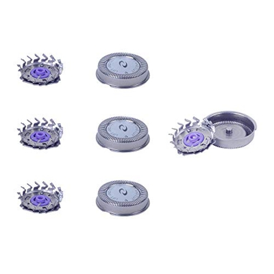 3 x Cabezales de Repuesto para Afeitadoras Eléctricas Hoja de Afeitar para Philips HQ56 HQ3 HQ4 HQ40 HQ300 HQ46