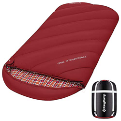 KingCamp Saco de Dormir para Acampar Hacer Mochileros y Hacer Caminatas y Otras Actividades al Aire Libre Resistente al Agua Ligero y Cálido -8 ℃ a 15 en oferta