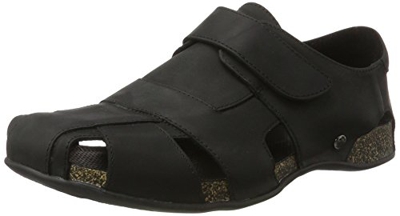 Panama Jack Fletcher Basics, Sandalias Punta Cerrada Hombre, Negro (Negro C2), 40 EU